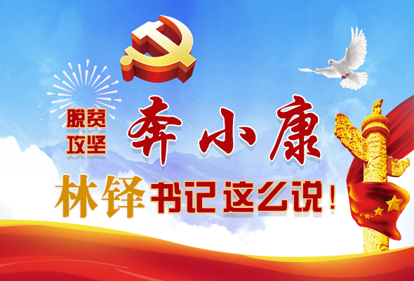 長(zhǎng)圖|脫貧奔小康，林鐸書記這么說！