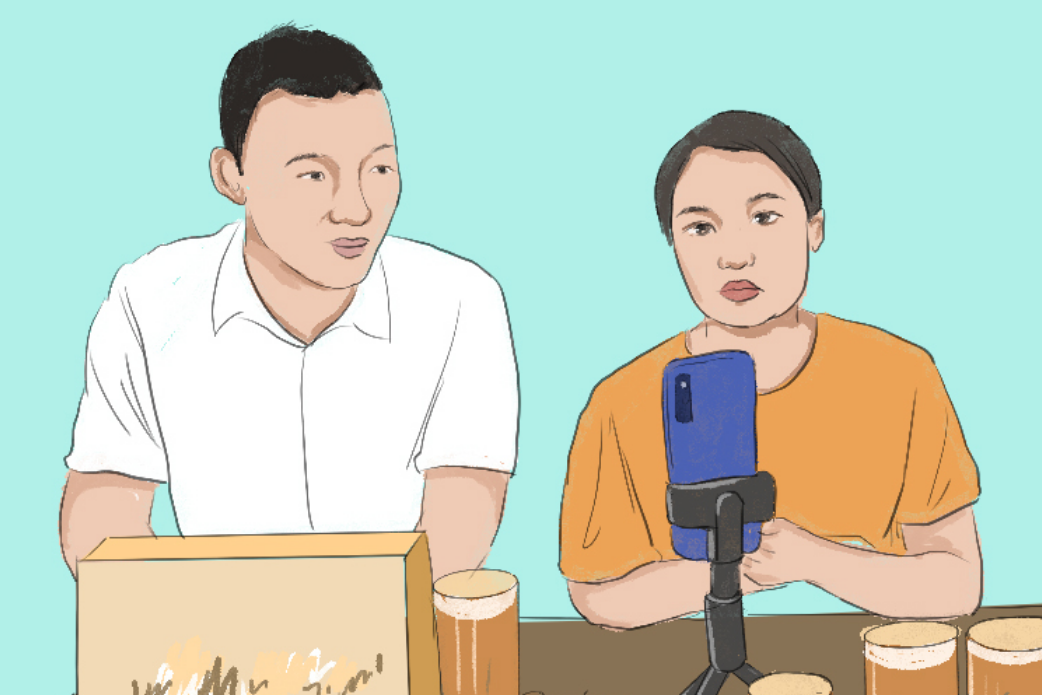 手繪|攢勁！閃閃發(fā)光的up青年