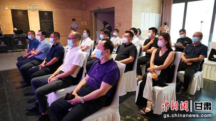 親子音樂舞臺劇《敦煌奇妙夜》全國巡演新聞發(fā)布會現(xiàn)場。