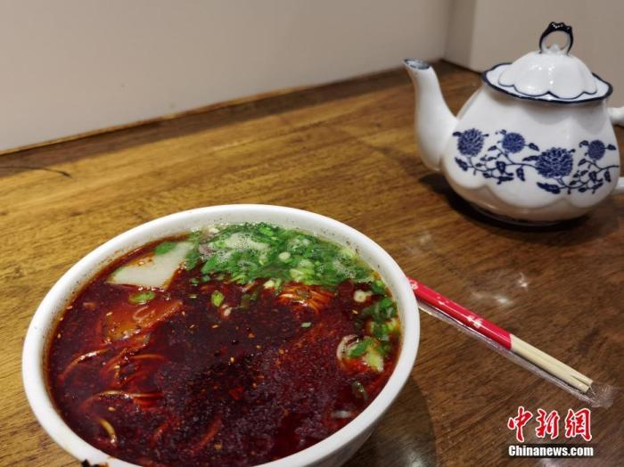 資料圖：蘭州牛肉面。 徐雪 攝