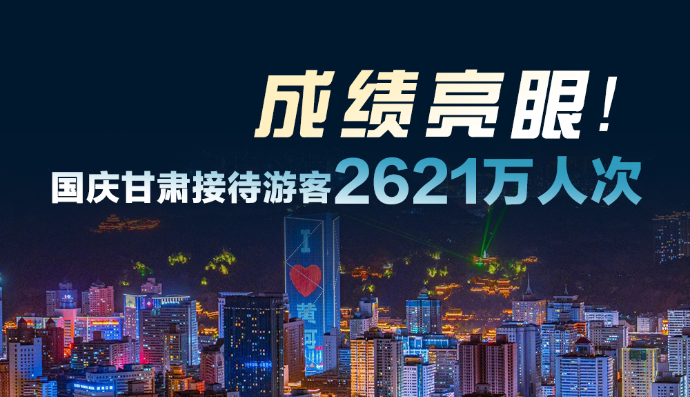 成績亮眼！國慶甘肅接待游客2621萬人次